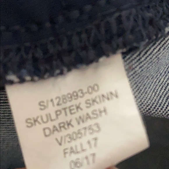 Athleta Skulptek Skinny Jeans Dark Wash Size 2 - Picture 12 of 12